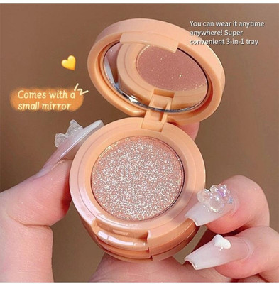 WOONGMI Ultra Pigment Easyblend Texture Longwear Illuminating Highlighter(Multi)