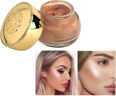 Latixmat Illuminator Makeup Base For Instant Skin Brightening Highlighter(Rose Gold)