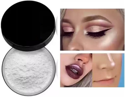 JANOST ULTRA SOFT PROFESSIONAL SHINY SILVER HIGHLIGHTER BEST FOR FACE SET OF 1 Highlighter(SILVER)