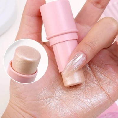 HUZURLU BEST MAKEUP HIGHLIGHTER STICK FOR WOMEN AND GIRLS Highlighter(IVORY)