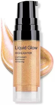 GFSU - GO FOR SOMETHING UNIQUE HD Glow Liquid Highlighter pack of 1 Highlighter(gold)