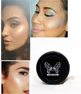 Herrlich FLAWLESS LOOK COLOR CHANGING GREEN HIGHLIGHTER FOR GLOWING SKIN Highlighter(GREEN)
