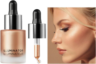 USBK Full Body Illuminator Makeup Multi functional Touch-up  Highlighter(GOLD)