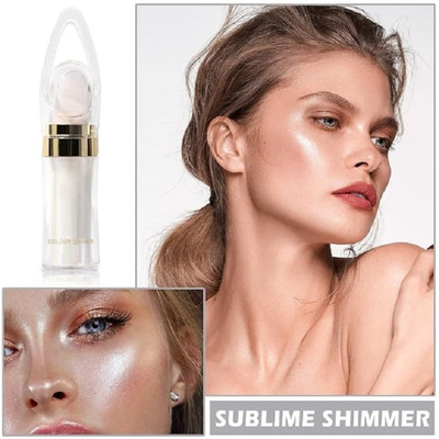 EVERERIN NEW 2025 Sheer Highlighter Powder Stick Highlighter(Silver)