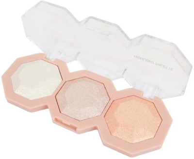 REIMICHI (Long Lasting Highlighter,Highlight Powder Palette, highlighter makeup Highlighter(multi color)