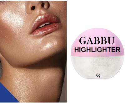 GABBU LONG LASTING MATTE HIGHLIGHTER POWDER Highlighter(SILVER)