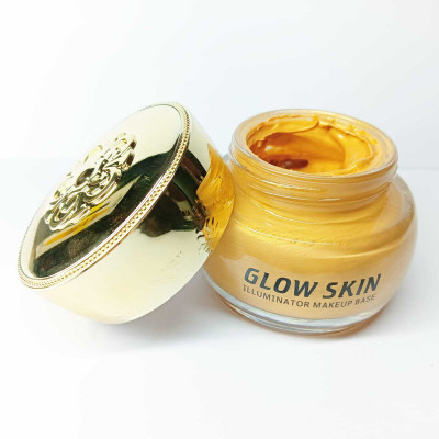 WECHARMERZ Glow Skin Illuminator Makeup Base Gold 50g  Highlighter(Gold)