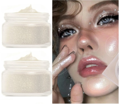 tanvi27 new illuminator Powdery Smoky White highlighter for face makeup Highlighter(White)