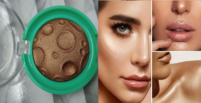 EVERERIN Easyblend Texture Longwear Illuminating simmer Highlighter for makeup Highlighter(copper)