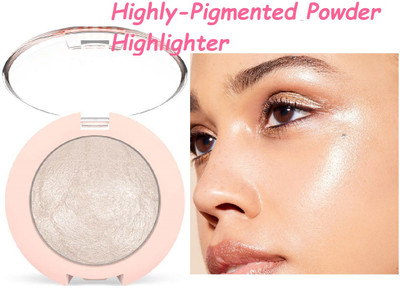EVERERIN Highlighter,Professional Long Lasting Waterproof highlighter in makeup Highlighter(Silver)