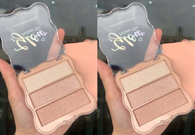 Latixmat powder 3in1 brick face highlighter + bronzer  Highlighter(MULTICOLOR)