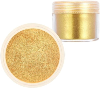 DARYUE Highlighter, Loose Powder Shimmer Highlighter for Face Makeup  Highlighter(Gold)