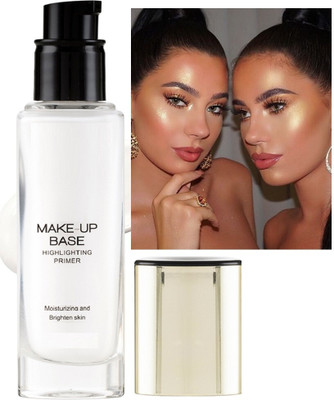 GABBU best Highlighting Primer for Face, Golden Tint Highlighter(white)