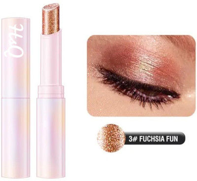 HSQ Rosy Bronze Jelly Highlighter Stick And Eyeshadow Stick (pack of 1) Highlighter(Multicolour)