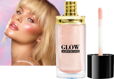 SHENY COLORS Smudge-proof Liquid Highlighters for a Perfect Glow Every Time Highlighter(Metallic gold)