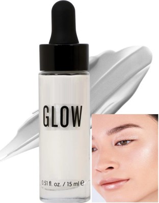 AFARAXIA Best Glow Liquid Highlighter For Face Makeup Illuminating With Dewy Finish Highlighter(silver)