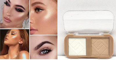 NADJA LONG LASTING PROFESSIONAL NEW HIGHLIGHTER BLENDABLE AND BUILDABLE Highlighter(MULTI COLOR)