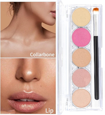 DARVING Highly-Pigmented Powder Easy-To-Blend Formula Highlighter(MULTI COLOR)