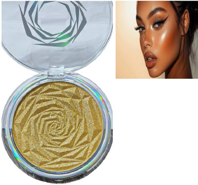 Luipui NEW BEST GOLDEN COLOR HIGHLIGHTER BRICK (04 SHADES) Highlighter(GOLDEN)