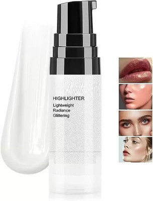 Jiwoo sliver Liquid Highlighter Radiant and Long-Lasting Illuminator.. Highlighter(sliver)