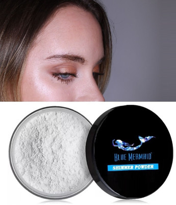BLUEMERMAID PERFECT GLOWING HIGHLIGHTER POWDER SILVER COLOR Highlighter(SILVER)