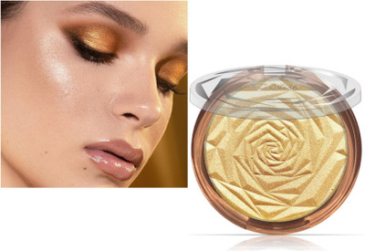 FLORERO Face Makeup Highlighter Palette pack of - 1  Highlighter(GOLDEN)
