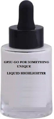 GFSU - GO FOR SOMETHING UNIQUE Illuminator Ultra Smooth Waterproof 3D glow whitish  Highlighter(silver)