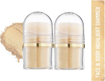 GFSU - GO FOR SOMETHING UNIQUE Face and Body Translucent Crystal Shimmer  Highlighter(Gold)