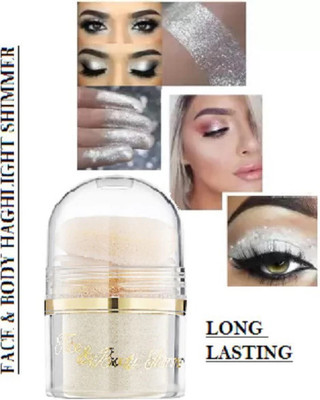 CATERINACHIARA FACE & BODY SHIMMERY HIGHLIGHTER POWDER WATERPROOF Highlighter(silver)