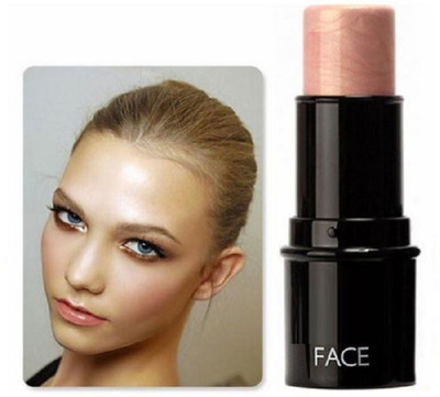 Emijun Face Makeup Shimmer Illumination Glow Highlight Highlighter Rose gold Highlighter(Rose gold)
