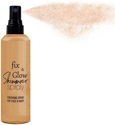 MYEONG Golden Color Non-Sticky Glitter Bright Lotion Face Liquid Highlighter(Golden)