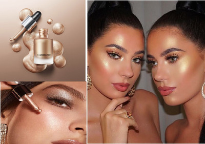 NADJA Unique Liquid Highlighter Waterproof & Long Lasting Highlighter(GOLD)
