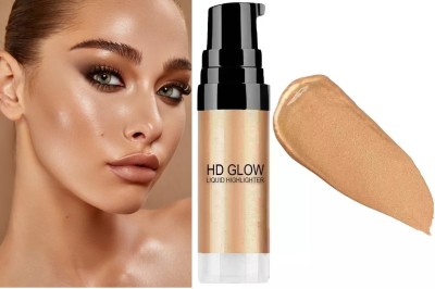 GFSU - GO FOR SOMETHING UNIQUE Liquid Highlighter Makeup Shimmer and Shine Ultra-Smooth Radiant Highlighter(gold)