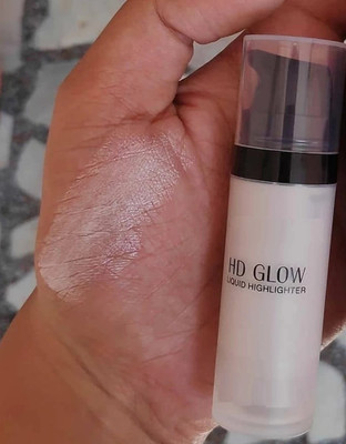 GFSU - GO FOR SOMETHING UNIQUE HD Glow Liquid Illuminating Waterproof Highlighter(silver)