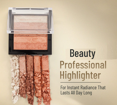 Sheny MY CHOICE NEW TRENDY BEST 5 SHADES MULTI COLOR SHIMMER BRICK HIGHLIGHTER Highlighter(multicoloer)