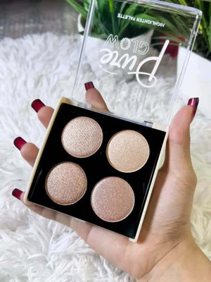 MYEONG Cheek Kit, Face Bronzer And Highlighter Palette Highlighter(Multi Shade)