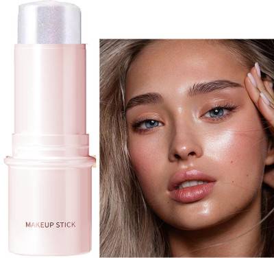 tanvi27 Gives Instant Glossy Shine, Soft, Non-Sticky, Lightweight  Highlighter(WHITE)
