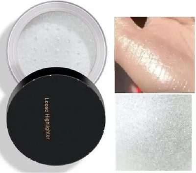 Jiwoo Lightweaight And Long lasting matt finish makeup highlighter Highlighter(SILVER)