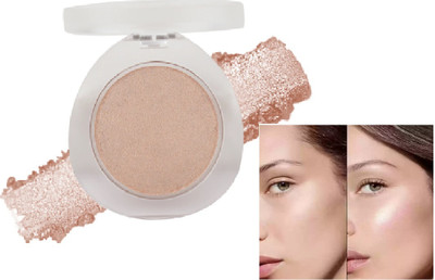 AFARAXIA New Highlighter Highly-pigmented & Ultra-pearly Finish  Highlighter(rose gold)