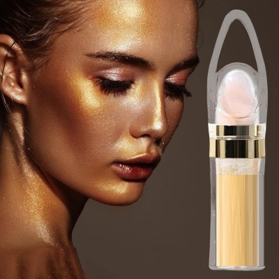 GFSU - GO FOR SOMETHING UNIQUE Gold Powder Stick High Gloss Fairy Patting  Highlighter(Silver)