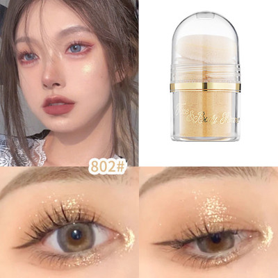 Sheny Use Highly Pigmented Highlighter Luminous Finish Golden Powder Highlighter(115)