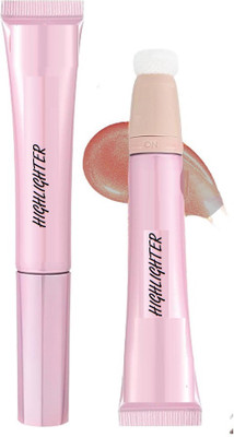 HUZURLU Moisture and Lightweight Makeup Stick, Blendable and Smooth for Women Highlighter(ROSE GOLD)
