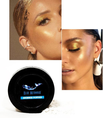 BLUEMERMAID NEW SHIMMER PROFESSIONAL COLOR CHANGING HIGHLIGHTER GOLDEN COLOR Highlighter(GOLDEN)