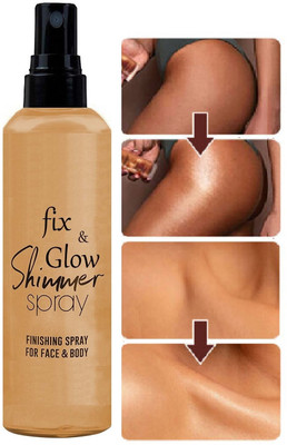 MYEONG Makeup Shine Liquid Highlighter golden With Dewy Finish Highlighter(golden)