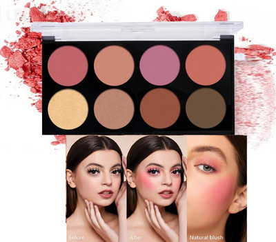luzimaisa Pigmented Shade With Easy-To-Blend Formula|Blusher Pallete(Multicolor)