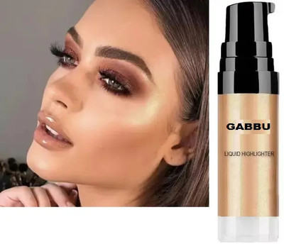 GABBU best Makeup Korean Illuminator HD Silver  Highlighter(silver)