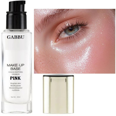 GABBU Blurs pores and fine lines highlighter primer Highlighter(WHITEPINK)