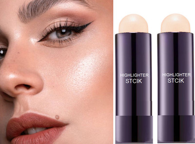 tanvi27 Highlighters soft & creamy texture Super Lightgold pigmented & buildable formula Highlighter(Lightgold)