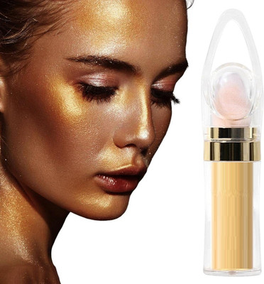 ADJD Loose Glitter Blush Illuminator Stick for Eye Shadow Highlighter(GOLD)