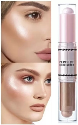 DARVING SHINY GLOW FACE MAKEUP HIGHLIGHTER FOR FLAWLESS LOOK Highlighter(mutlicolor)